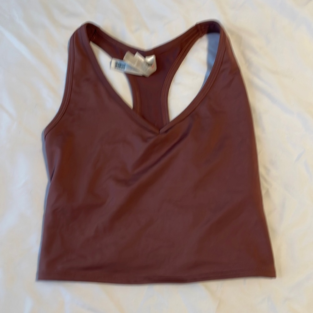 Pink by Victoria Secret longline sports bra/ active top.